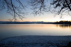 Winter am Stamberger See