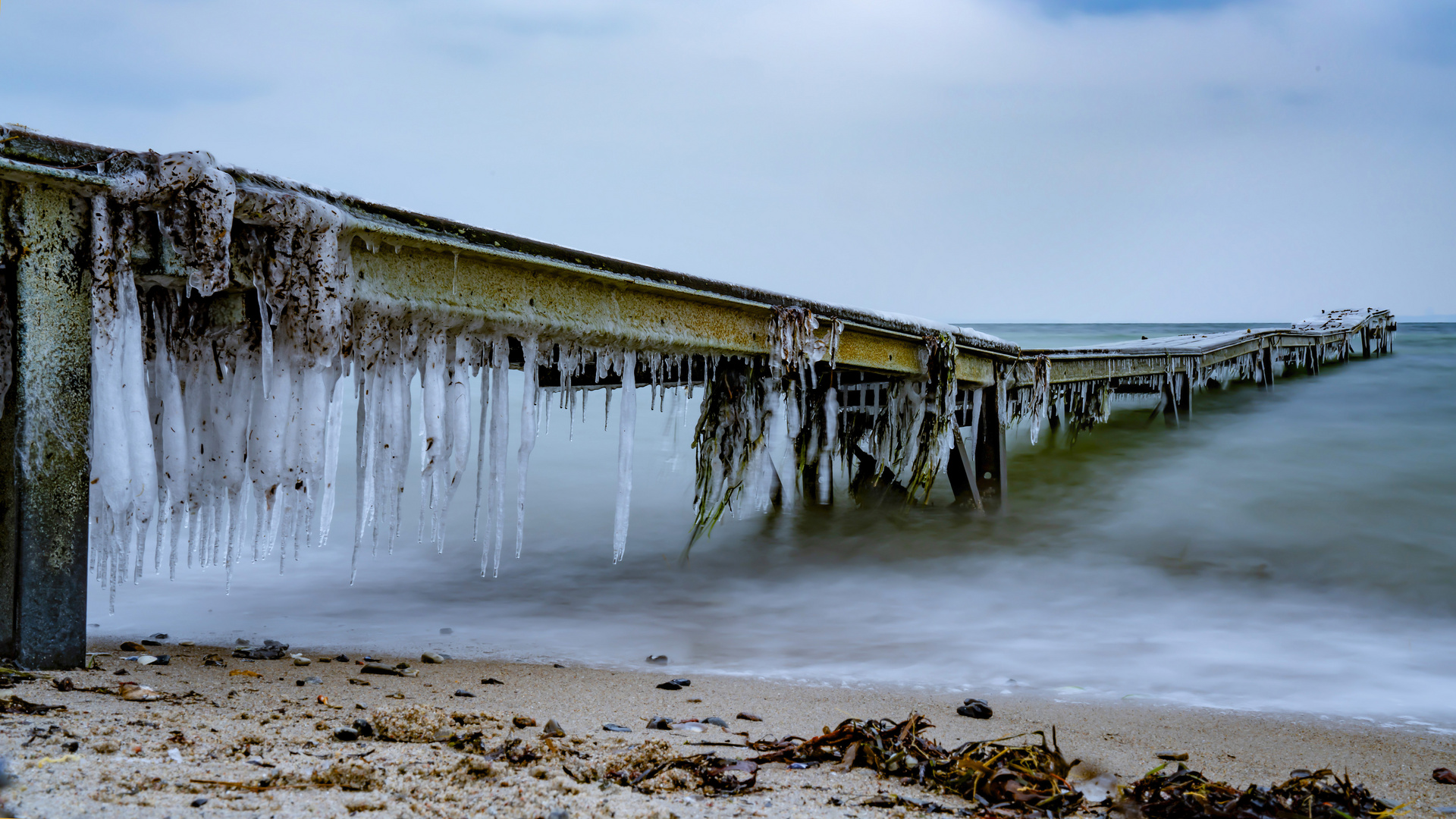 Winter am Steg