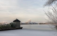 Winter am Steinhuder Meer - Großenheidorn