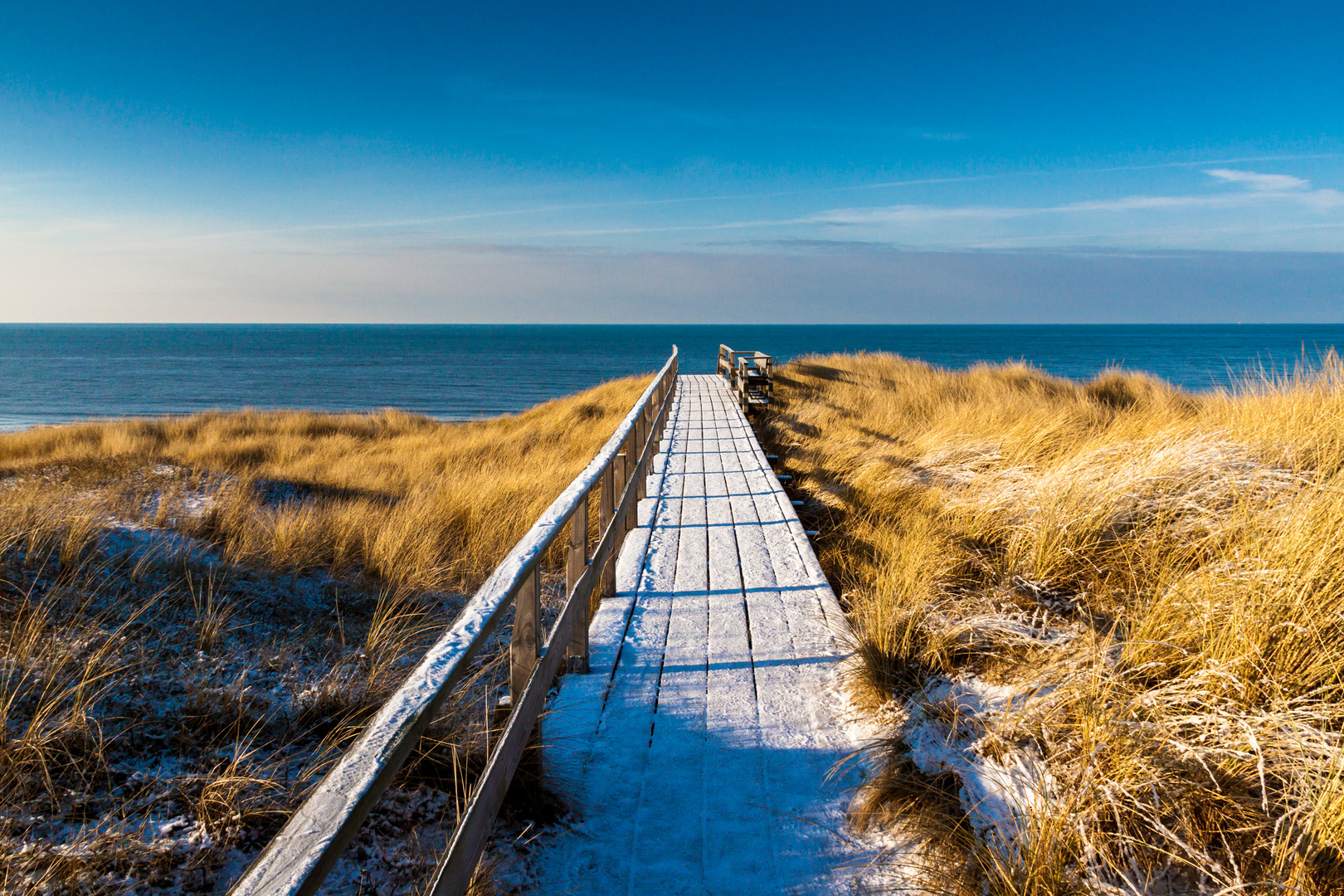 Winter am Strand