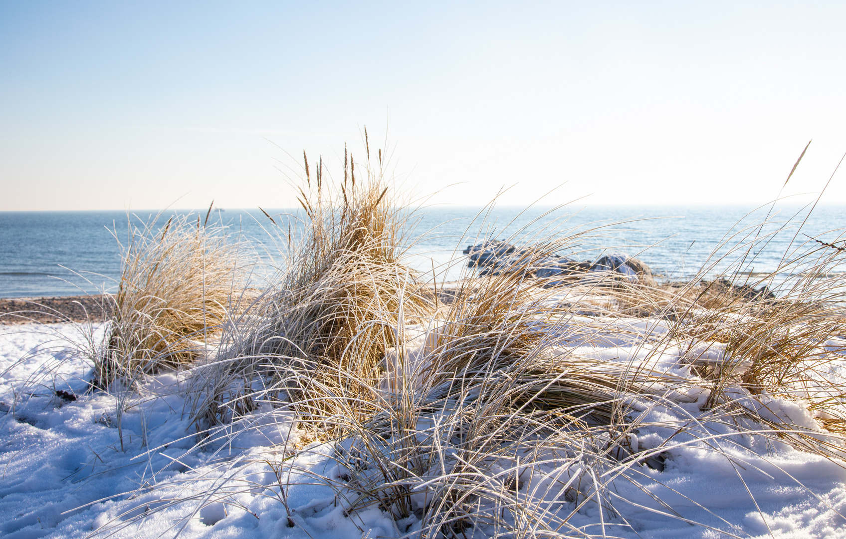 Winter am Strand