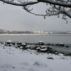 Winter am Strand bei Binz