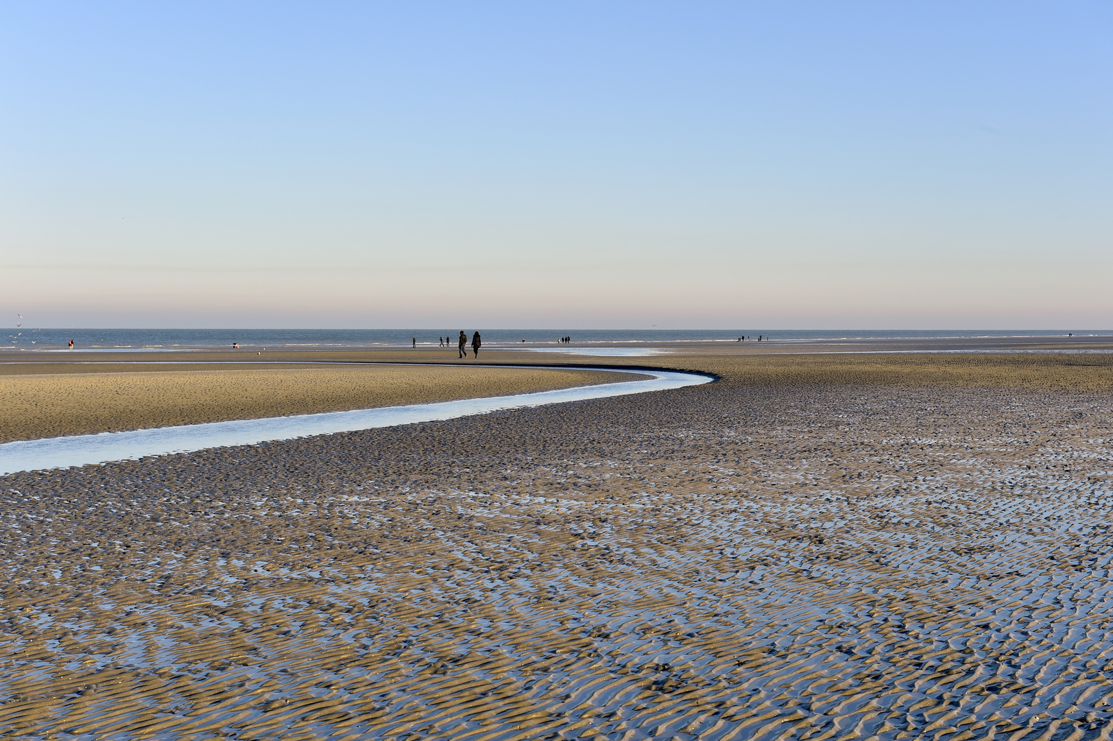 winter am strand 