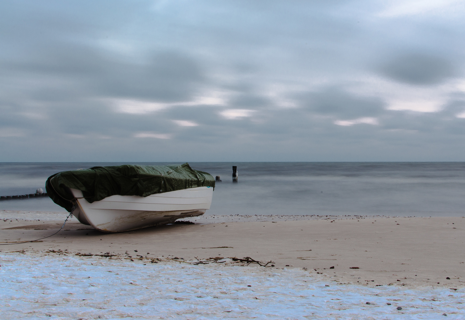 Winter am Strand von Bansin