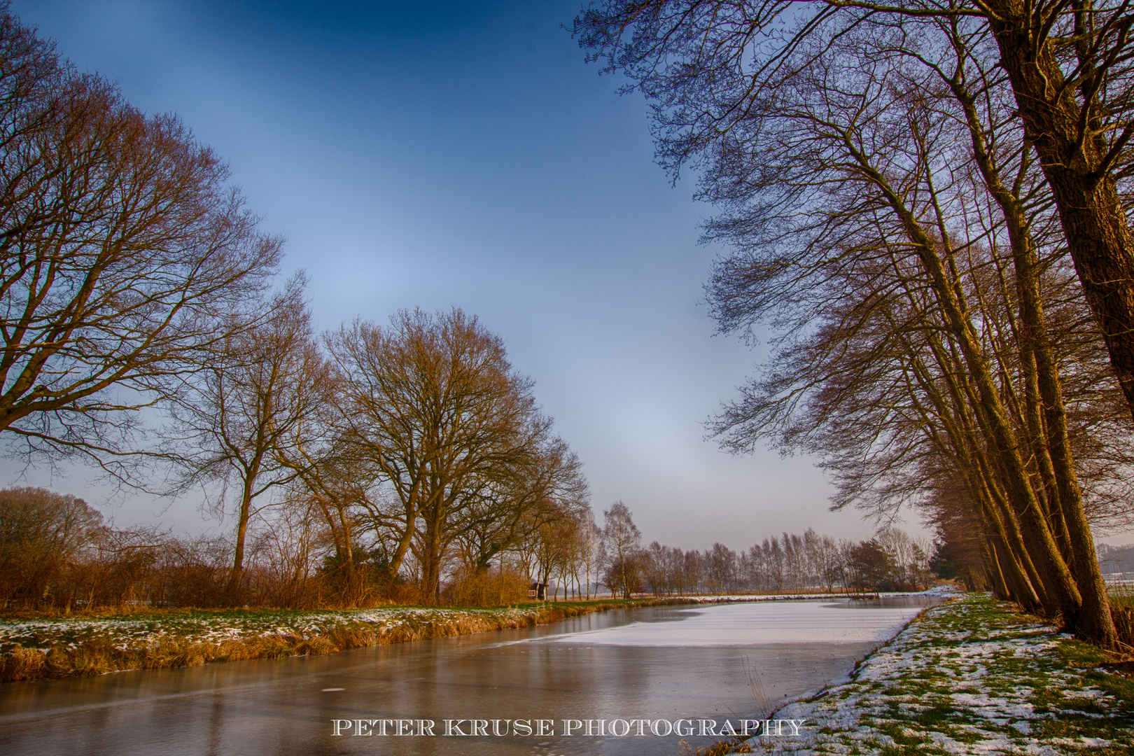 Winter am Teich