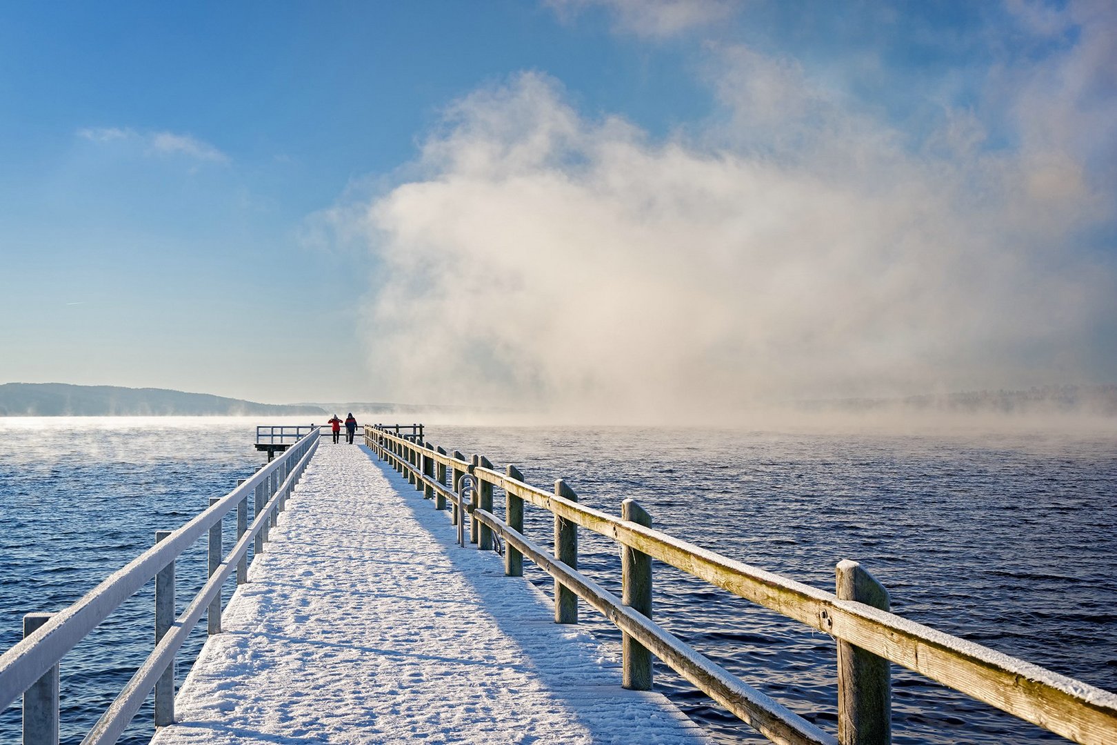 Winter am Tollensesee