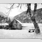 Winter am Toplitzsee im Salzkammergut