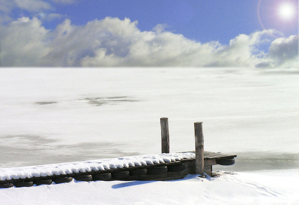 Winter am Untreusee