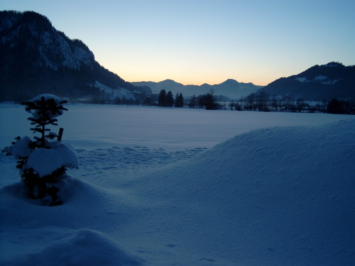 Winter am Walchsee