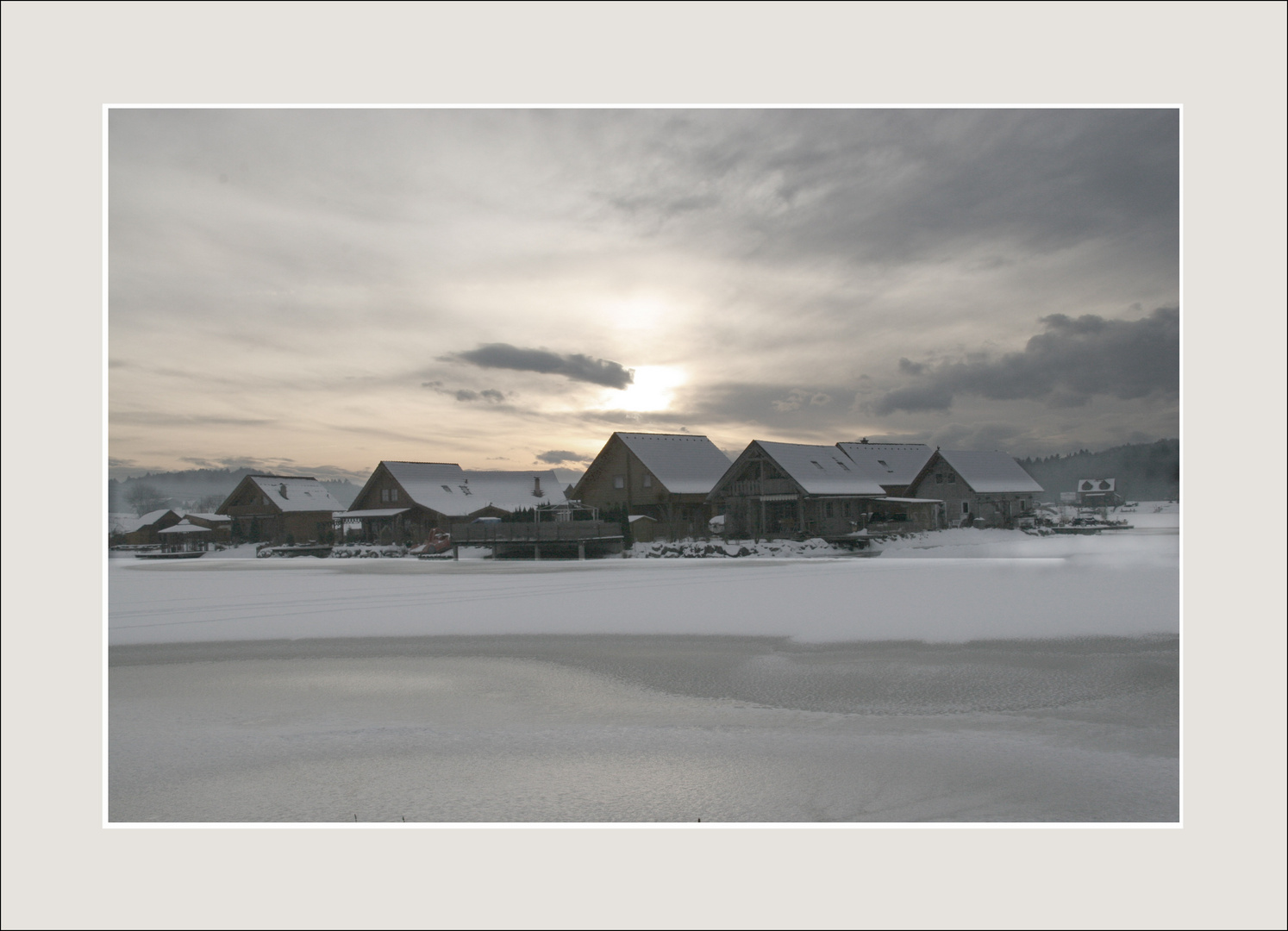 Winter am Waldschacher See