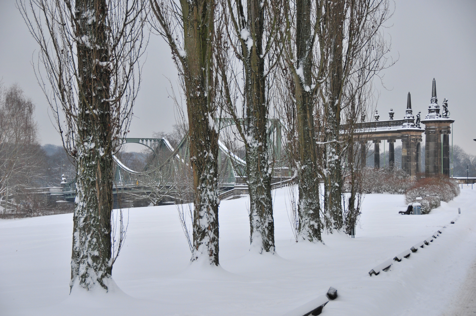 Winter am Wannsee