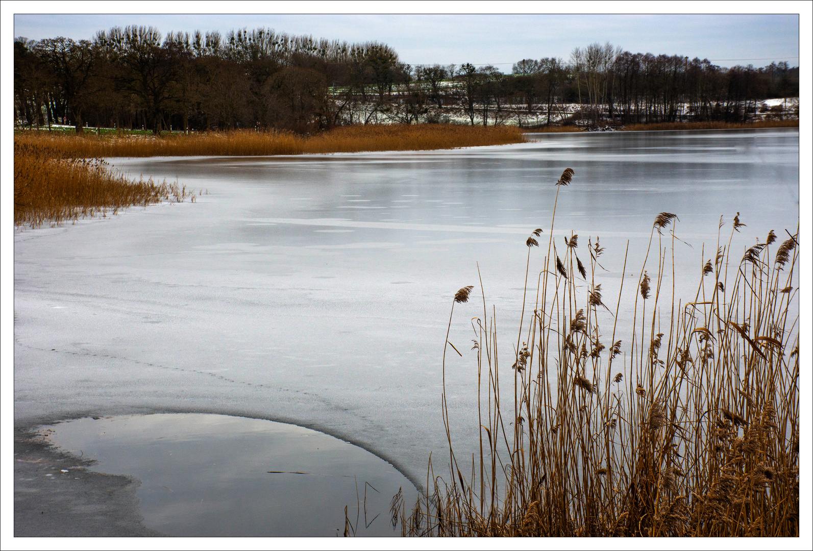 Winter am Wanzkaer See