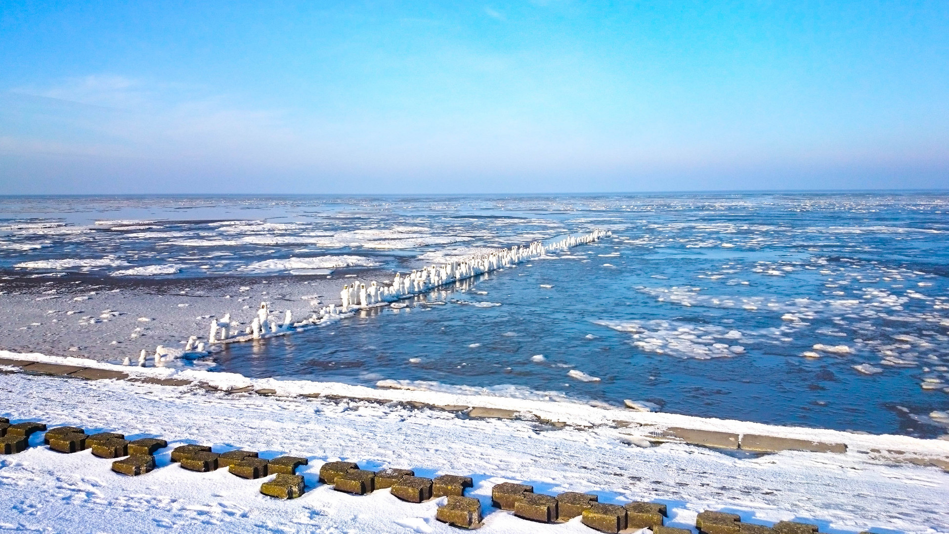 Winter am Wattenmeer