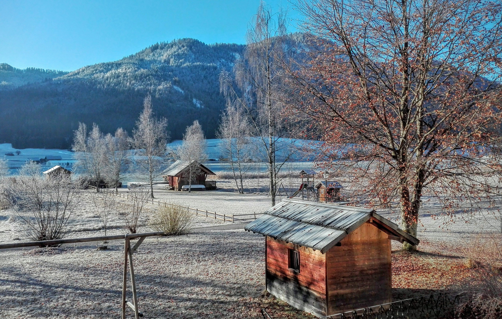 Winter am Weissensee