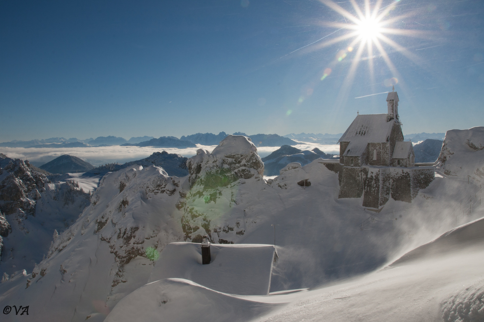 Winter am Wendelstein