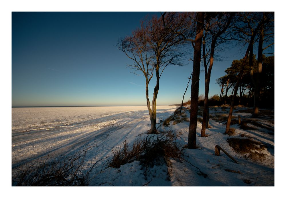 Winter am Weststrand