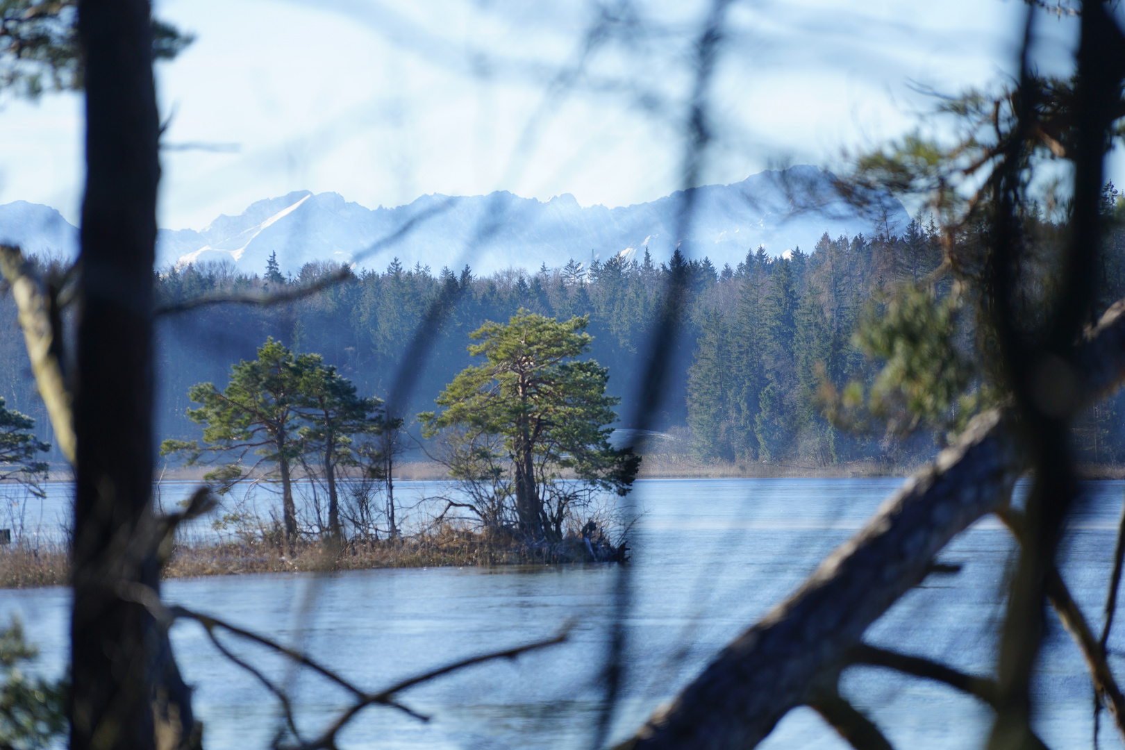 Winter an den Osterseen