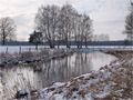 Winter an der Aller von Erdbähr 