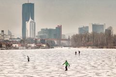 Winter an der Alten Donau