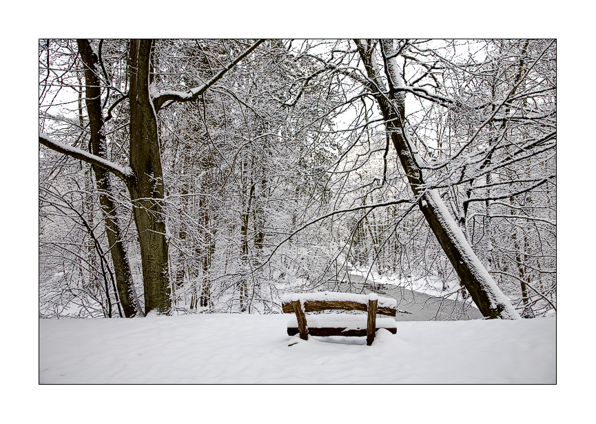 " Winter an der Ammersbek " I