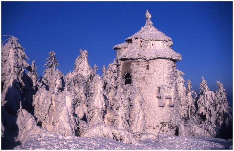 Winter an der böhmischen Grenze