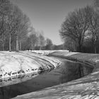 Winter an der Delme