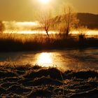 winter an der Elbe