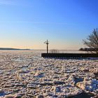 Winter an der Elbe