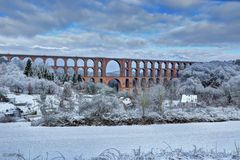 Winter an der Göltzschtalbrücke