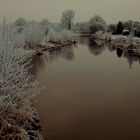 Winter an der Hunte