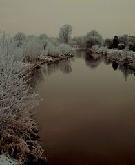 Winter an der Hunte