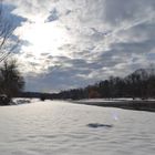 Winter an der Isar