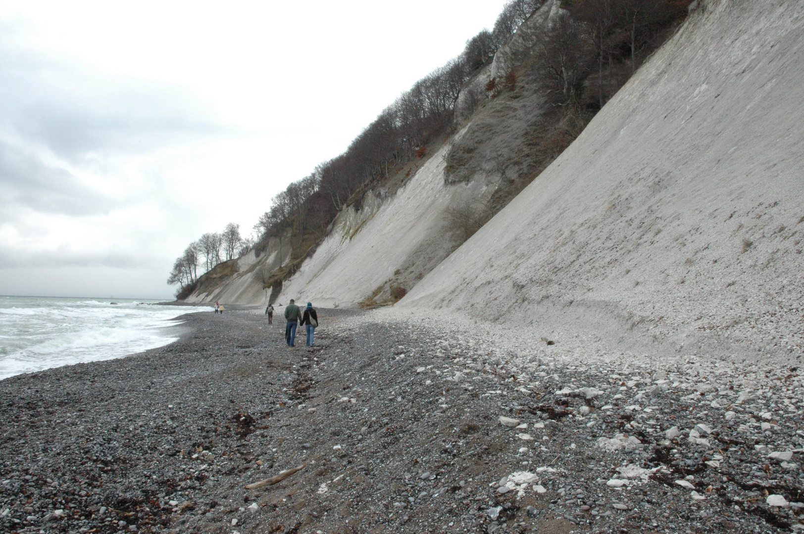 Winter an der kleinen Stubbenkammer