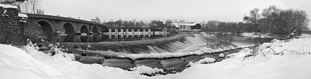 Winter an der Lahn