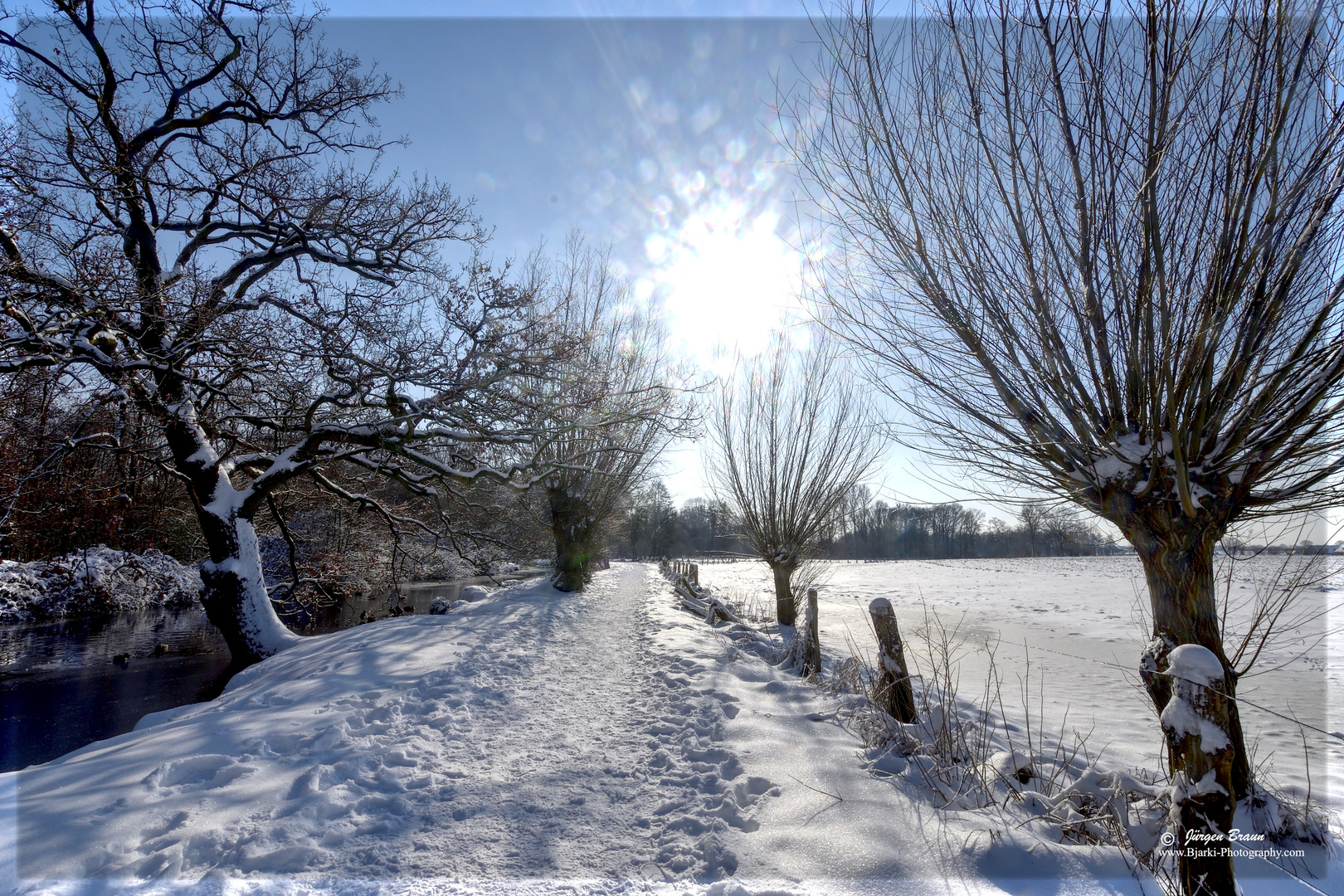 Winter an der Leuthmühle