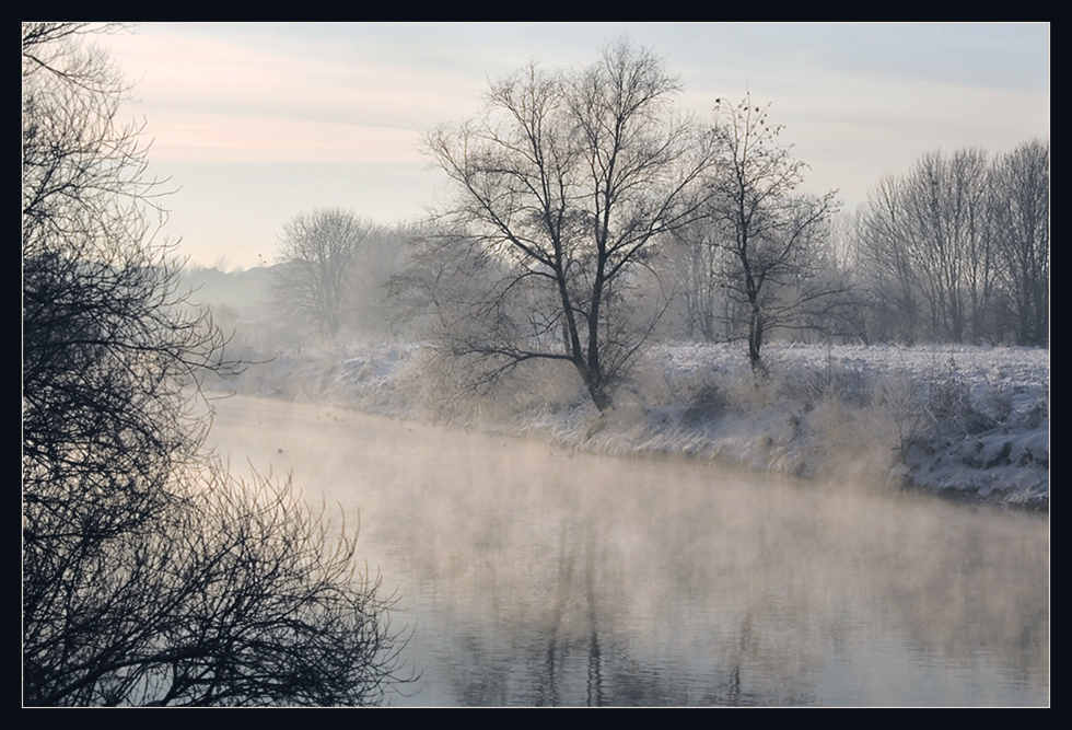 Winter an der Lippe