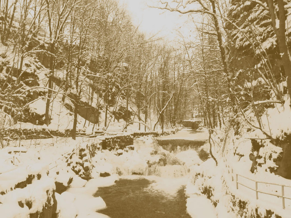 Winter an der Lochmühle