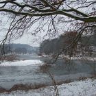 Winter an der Mulde / L'hiver sur la rivière Mulde