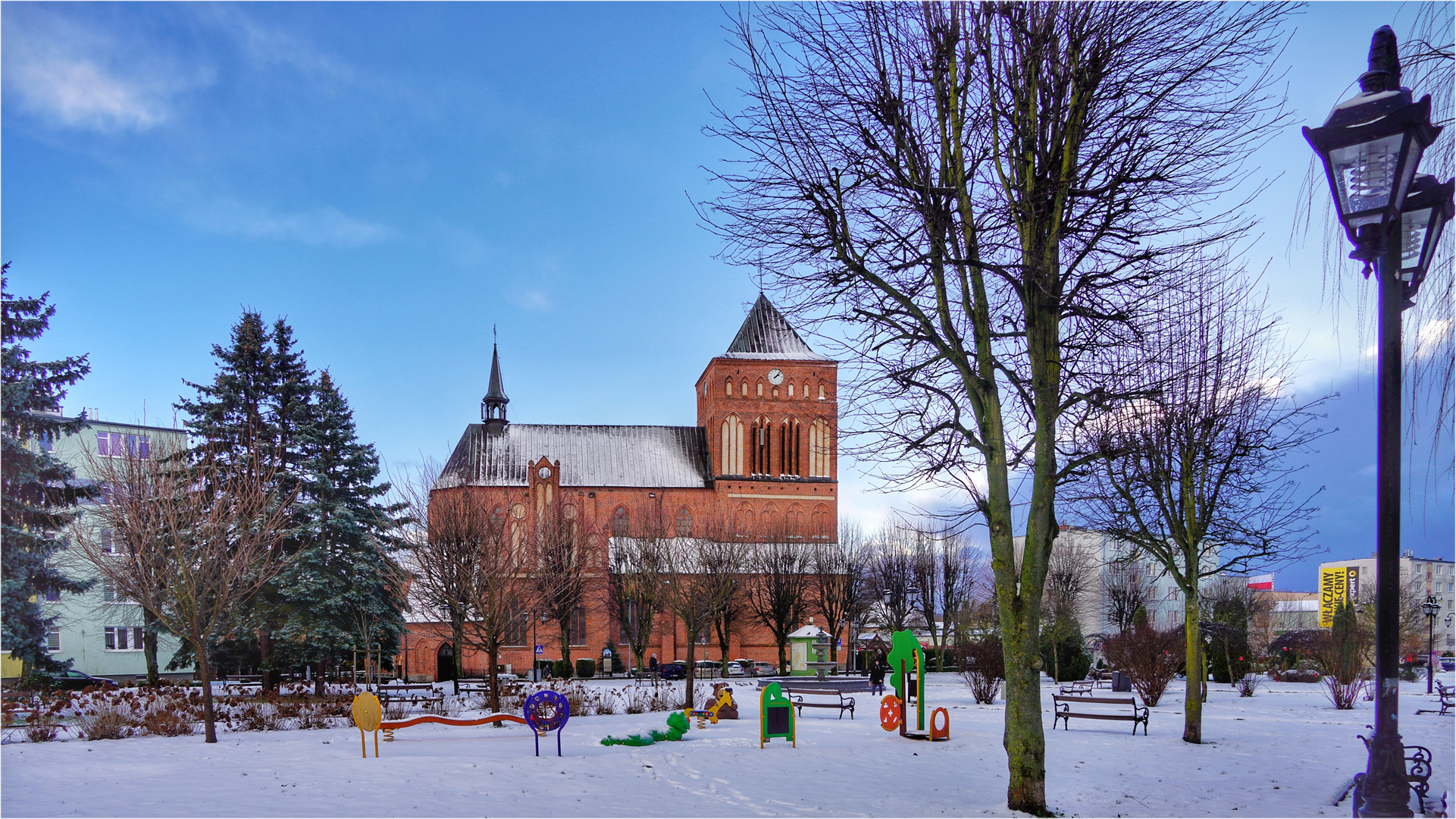 Winter an der Muttergotteskirche