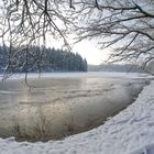 Winter an der Neye- Talsperre