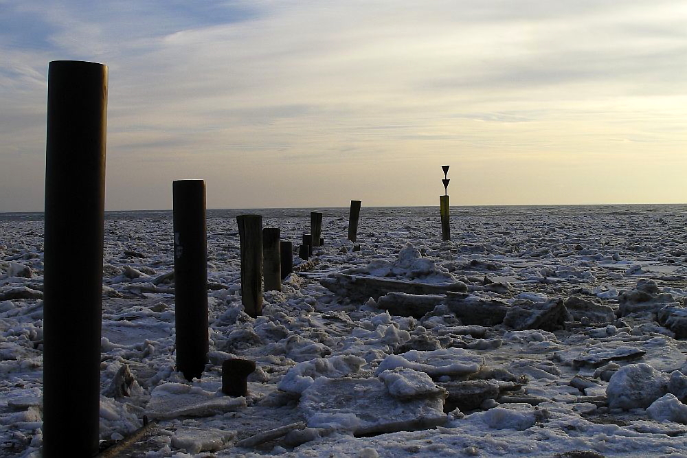 Winter an der Nordsee