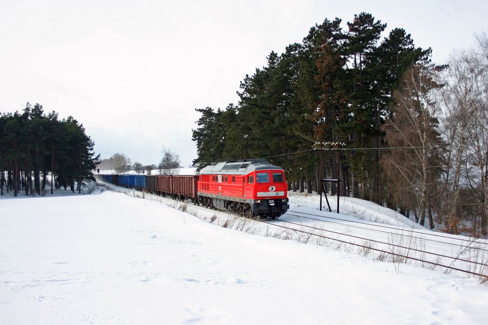 Winter an der Ostbahn