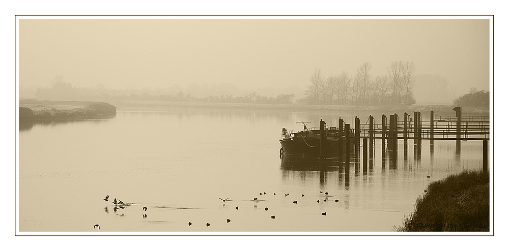 Winter an der Oste