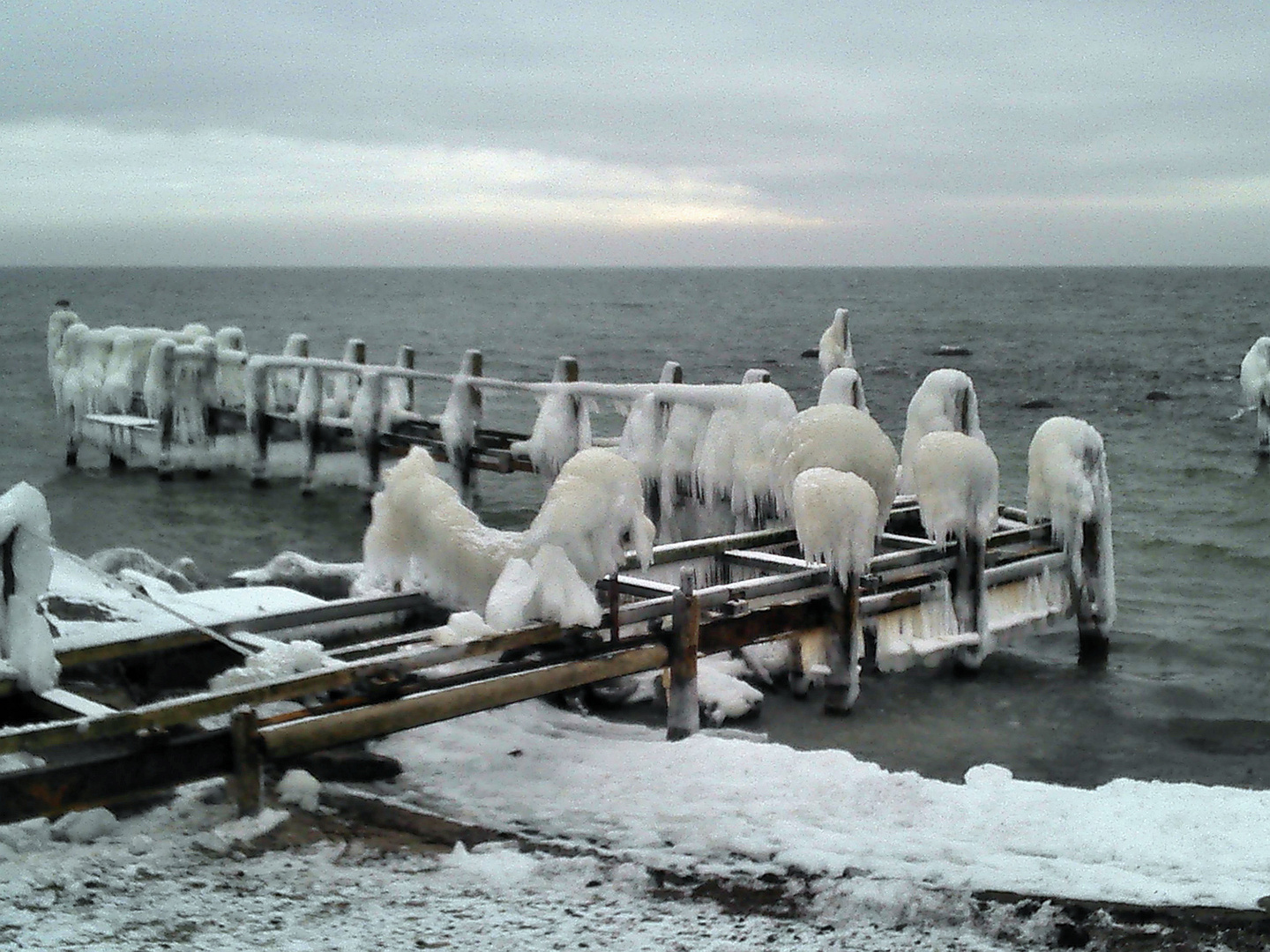 Winter an der Ostsee