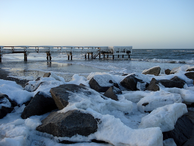 Winter an der Ostsee