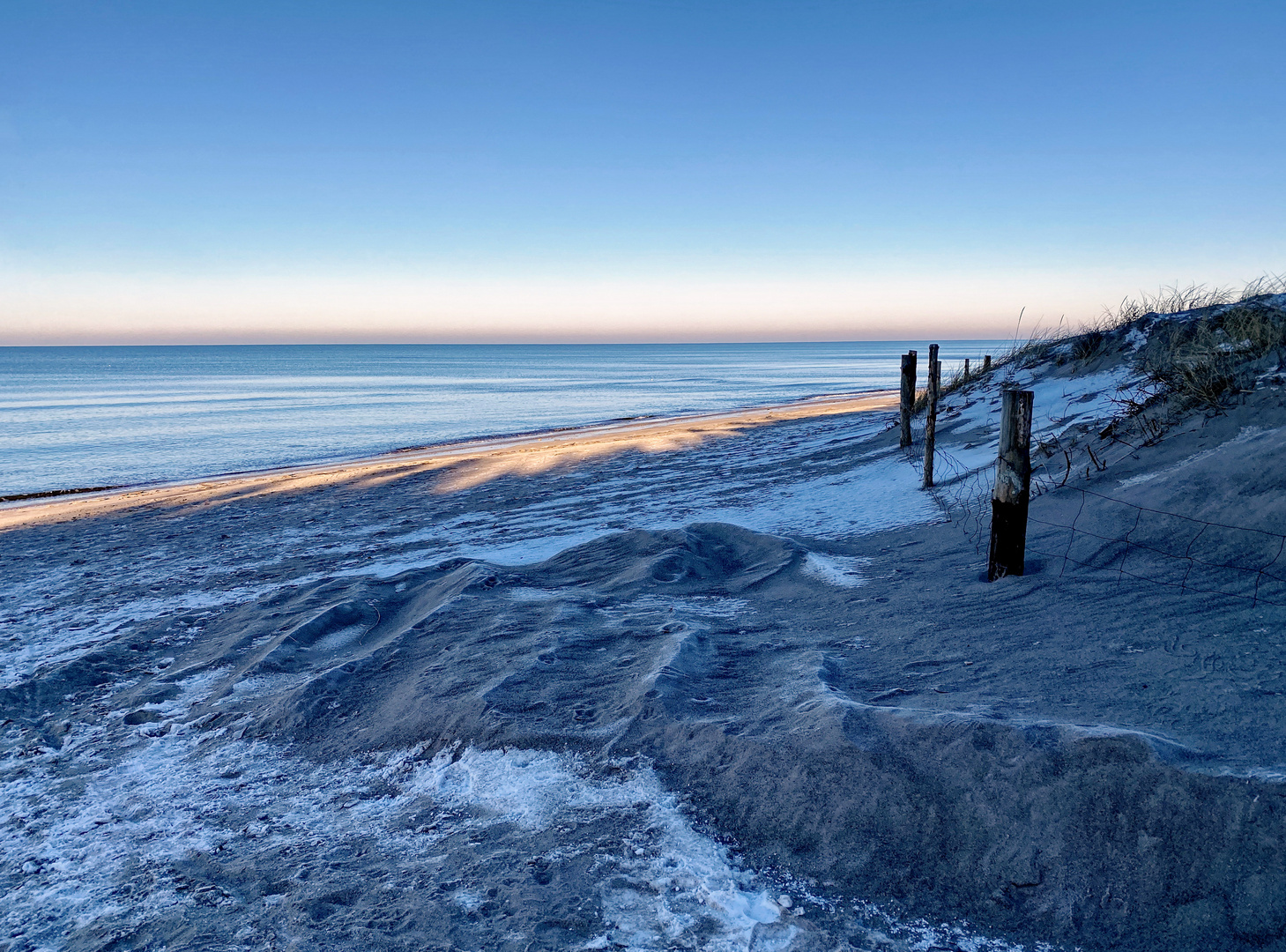 Winter an der Ostsee