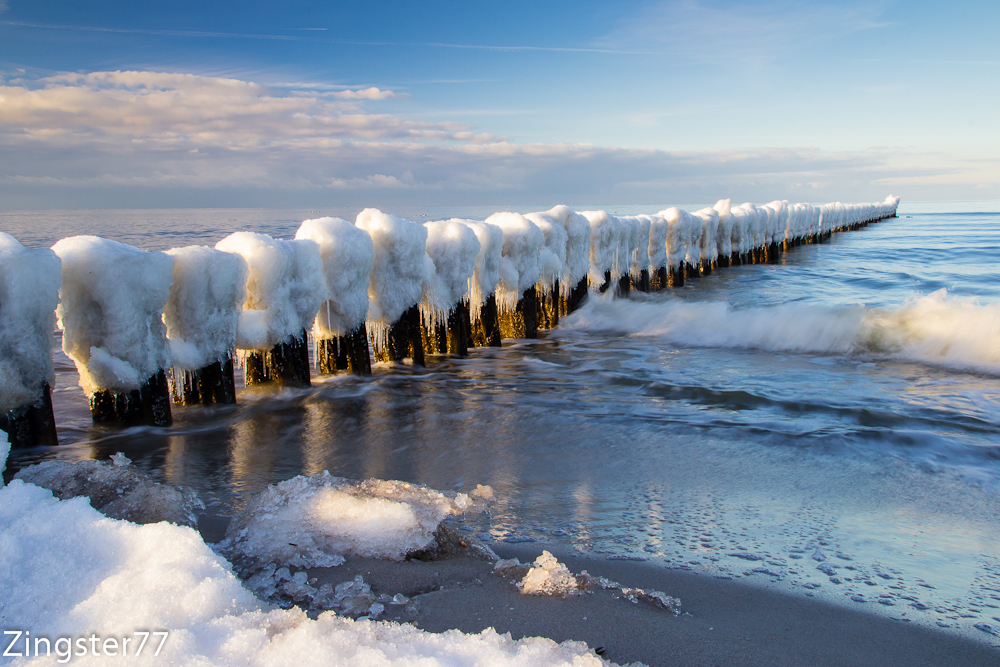 Winter an der Ostsee