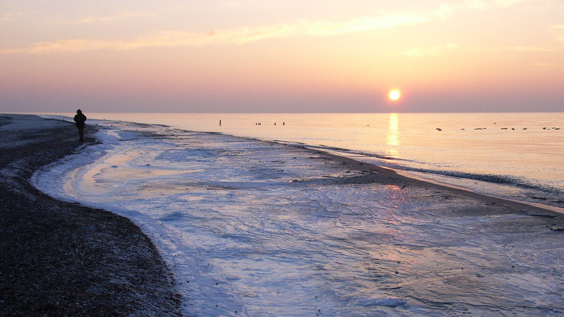 Winter an der Ostsee