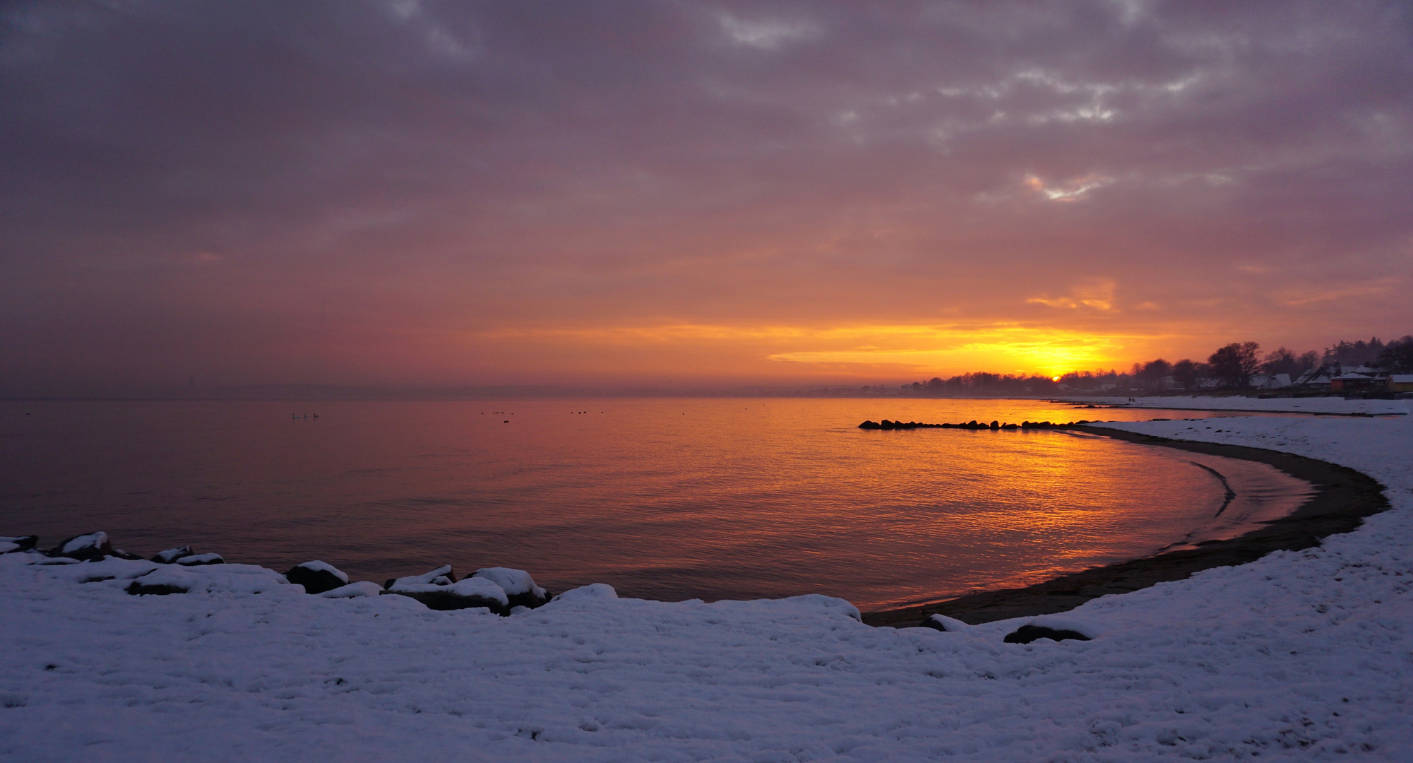 Winter an der Ostsee