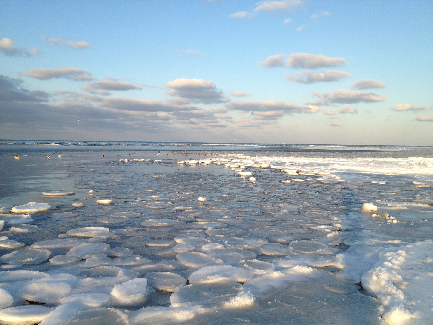 Winter an der Ostsee